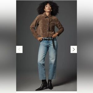 nwt mother newbie ankle jean in wipeout